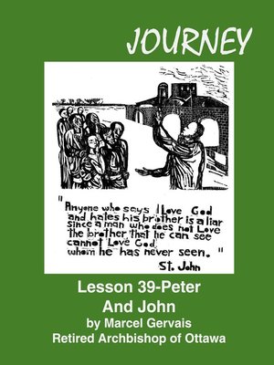 cover image of Journey Lesson 39 Peter and John
